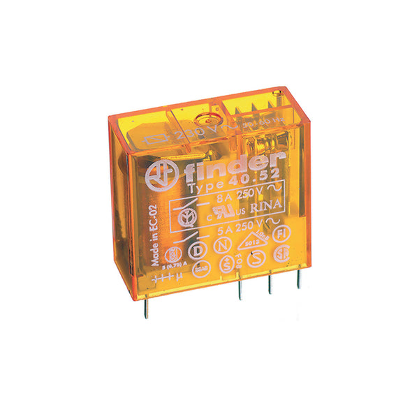 Finder Power Relay 230VAC 8A 28000R 40.52.8.230.0000