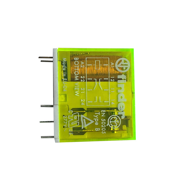 Finder Relay Through Hole 250V 8 Pins DPDT 50.12.9.024.1000