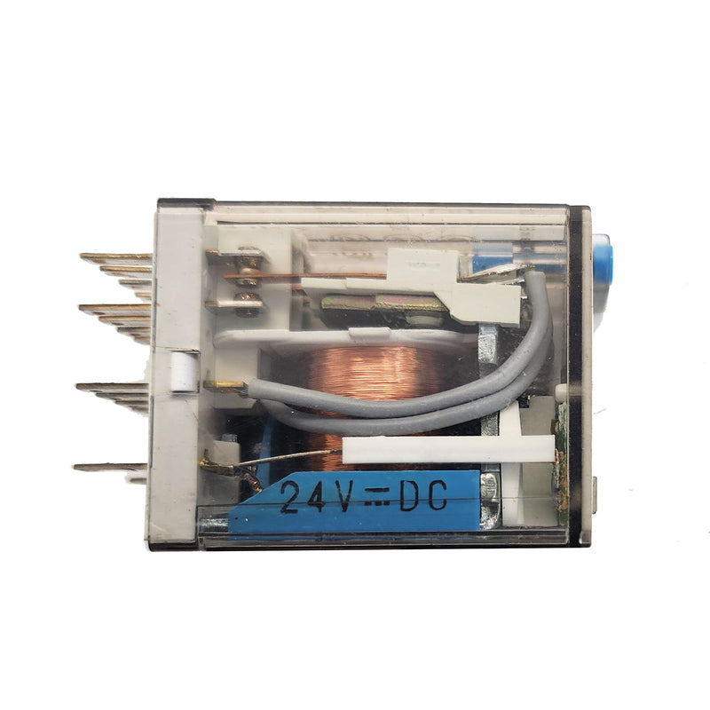 Finder Plug-In Relay 24VDC Coil 7A 4PDT 55.34.9.024.0070