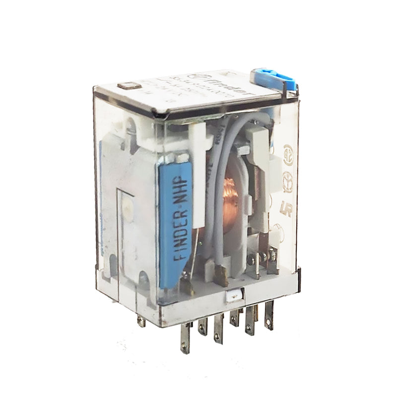 Finder Plug-In Relay 24VDC Coil 7A 4PDT 55.34.9.024.0070