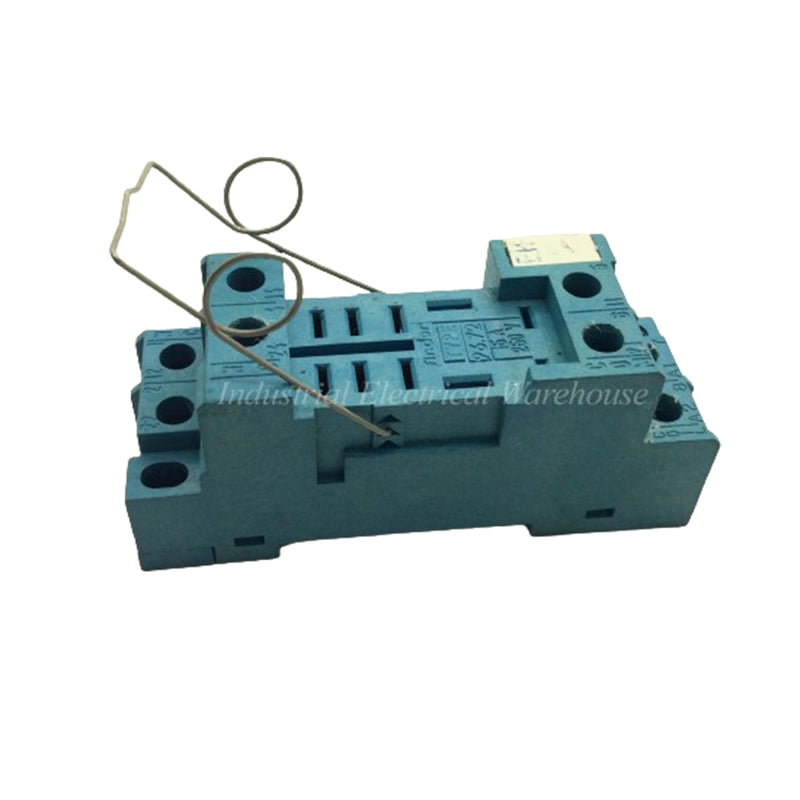 Finder Relay Socket 2-P 15A 250V DIN Rail TYPE 96.72