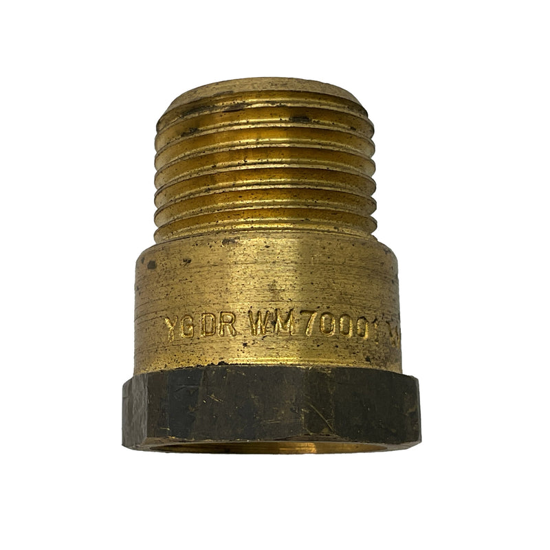 Fitting Adapter Male to Female BSP Brass 1/2" to 1/2"