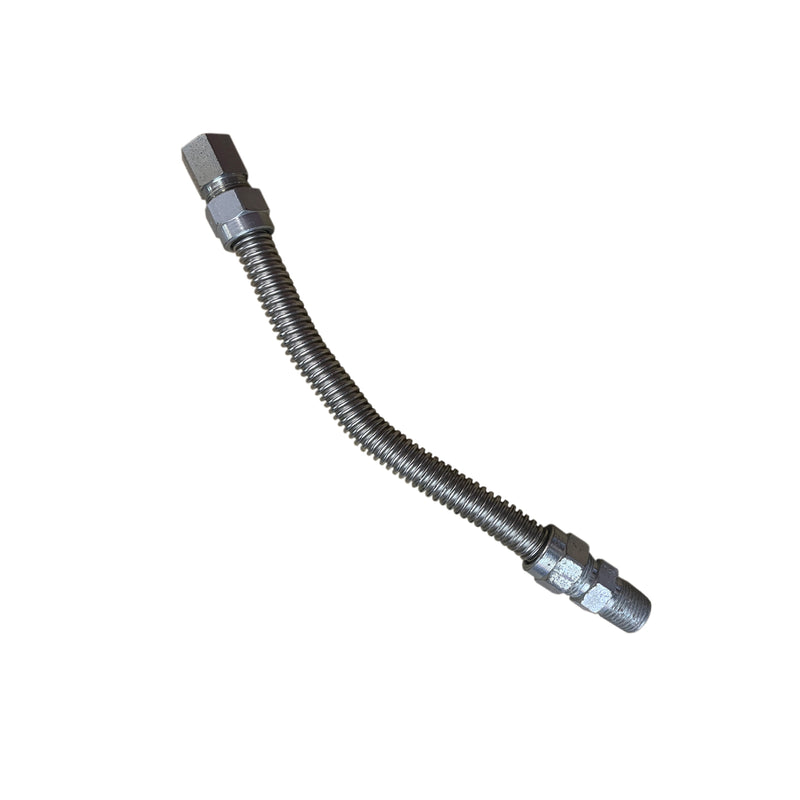 Gas Line Flexible Hose Connector Stainless Steel 300mm L x 25mm (½”)