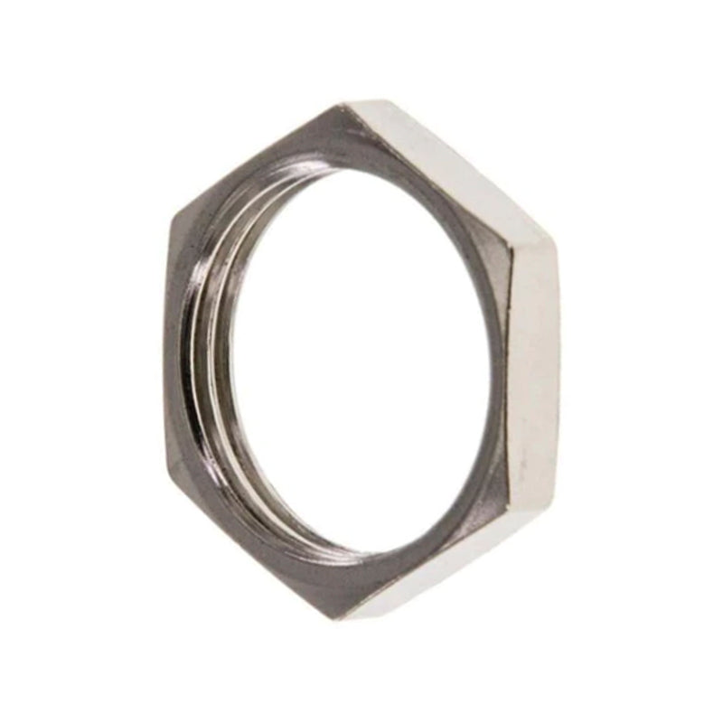 Flexicon Lock Nut 20mm Nickle Plated B-M20