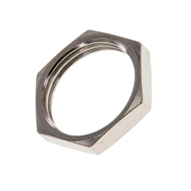 Flexicon Lock Nut Nickle Plated 20mm B-M20