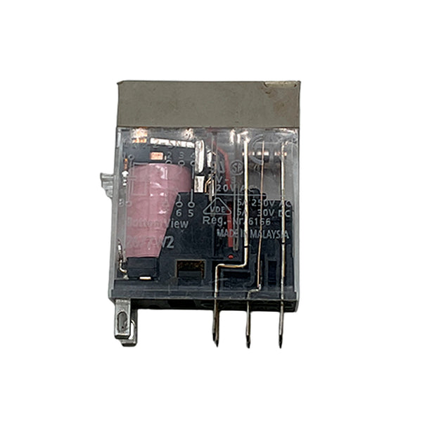 Omron Power Relay Plug In 24VAC Coil 5A Switching Current Pink G2R-2-SN (S)