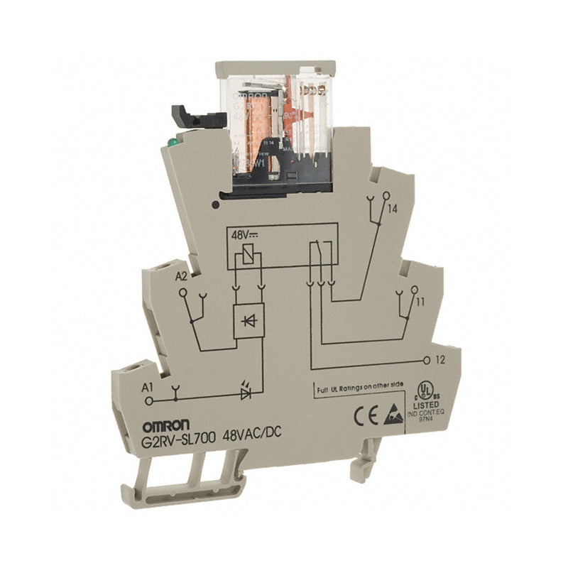 Omron General Purpose Relay 48V DC G2RV-SL700