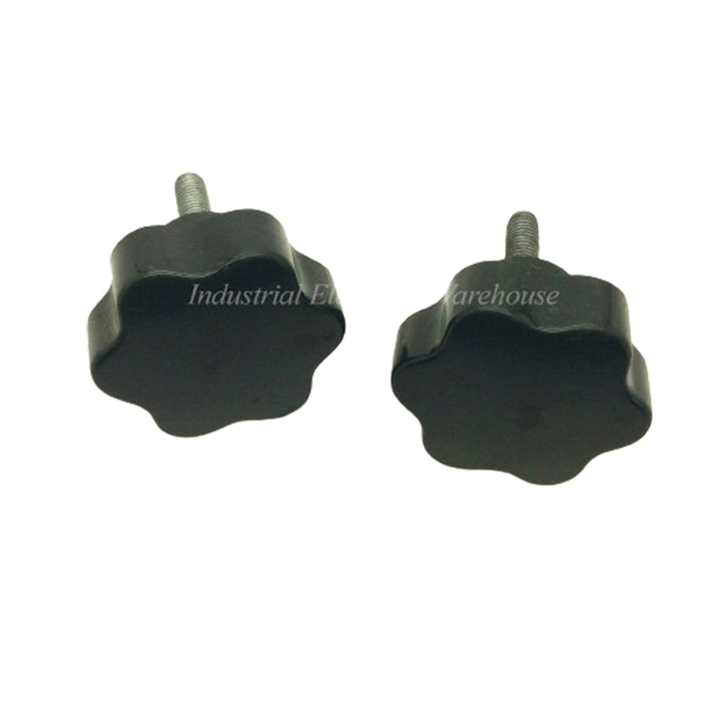 GAMM Locking Knob 6 Lobe Phenolic Plastic VP/50 M8x30 Black 6112245
