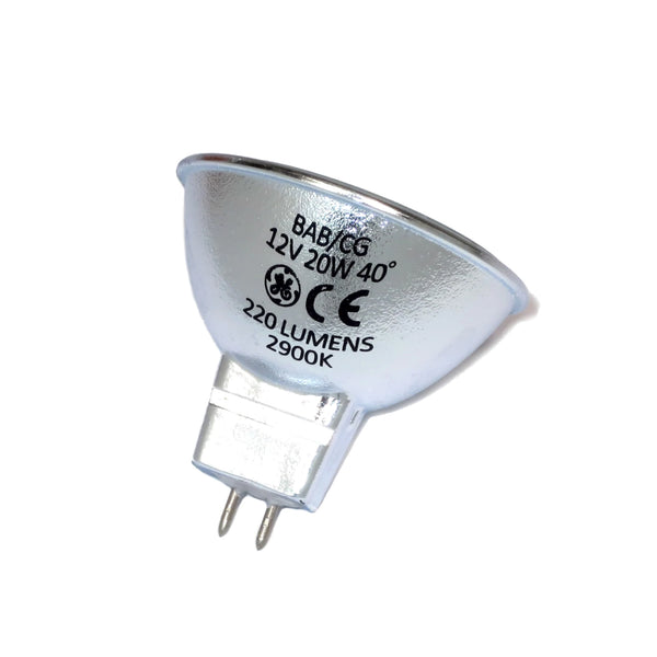 GE Halogen Dichroic Downlight Globe Bulb Lamp 50mm 20W 12V BAB/CG