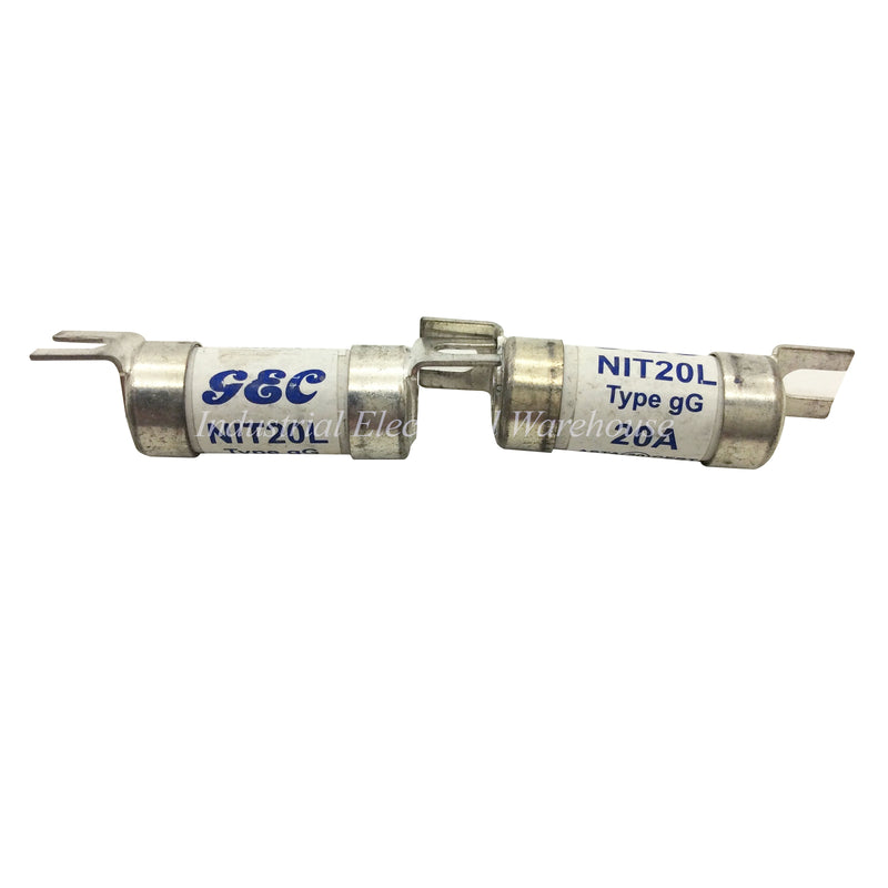 GEC Fuse Cartridge 20A 550/660V NIT20L