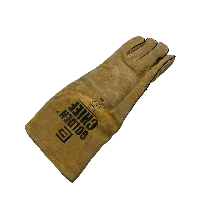 Golden Chief Welding Gloves Leather 406mm Gold 4223