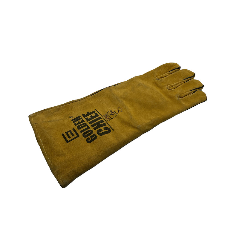 Golden Chief Welding Gloves Leather 406mm Gold 4223