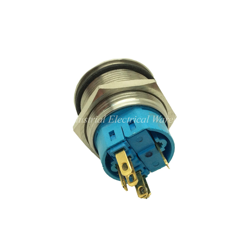 HBAN Push Button Switch Momentary/Latching LED Electrical 12V 5A IP65 HBGQ25