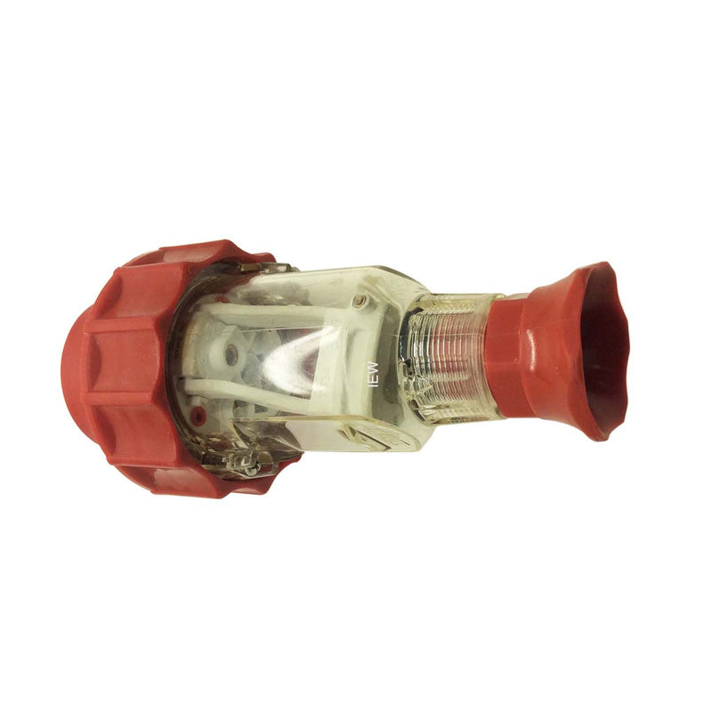 HPM Weatherproof Plug 4 Pin IP66 415V 10A Red HA66P410C