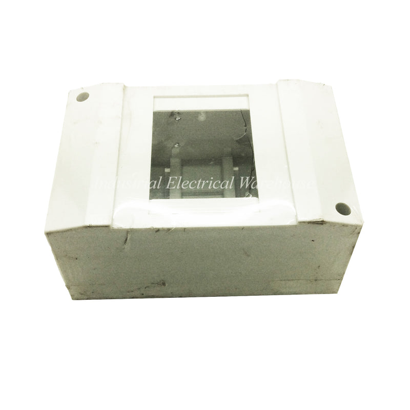 HPM Subboard Enclosure Surface Mounted 4 Way Module For Din Equipment Gray HC04S