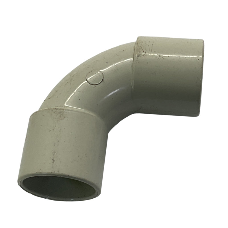 HPP Medium Duty Solid Elbow 25mm 90 deg PVC Grey HPPSE25