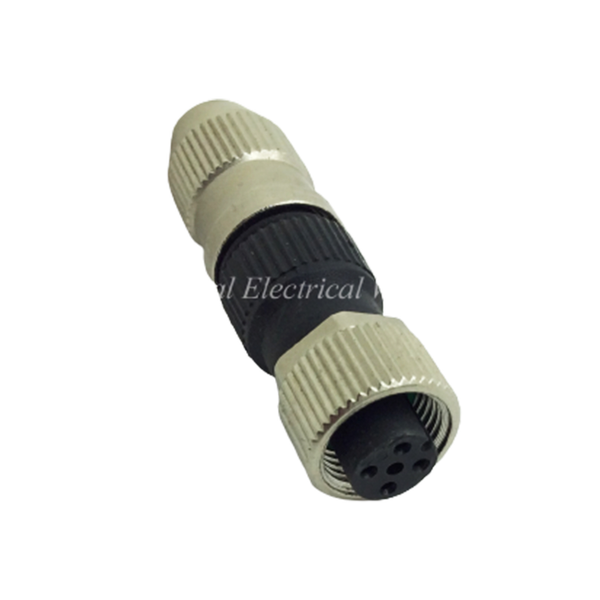 Harax Connector Plug Female 5 Pins M12-L 21 03 272 2505