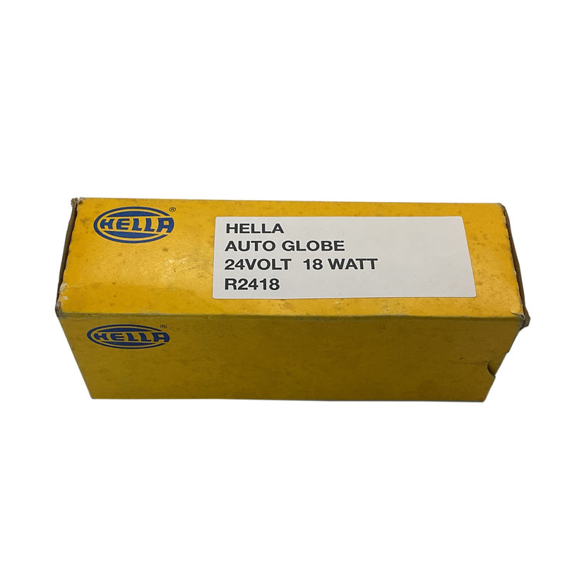 Hella Turn Signal or Stop Lamp Bulb 18W 24V R2418