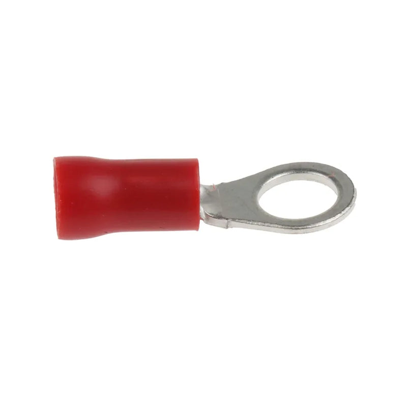 HellermannTyton Insulated Ring Terminals Red 1R4