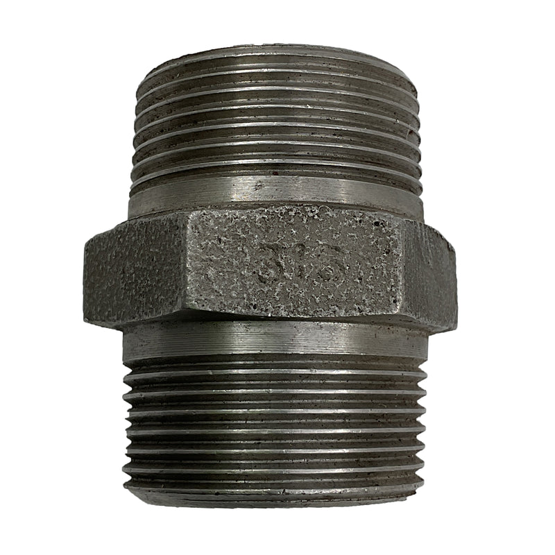 Hex Nipple BSP 316 Stainless Steel 1 1/4"