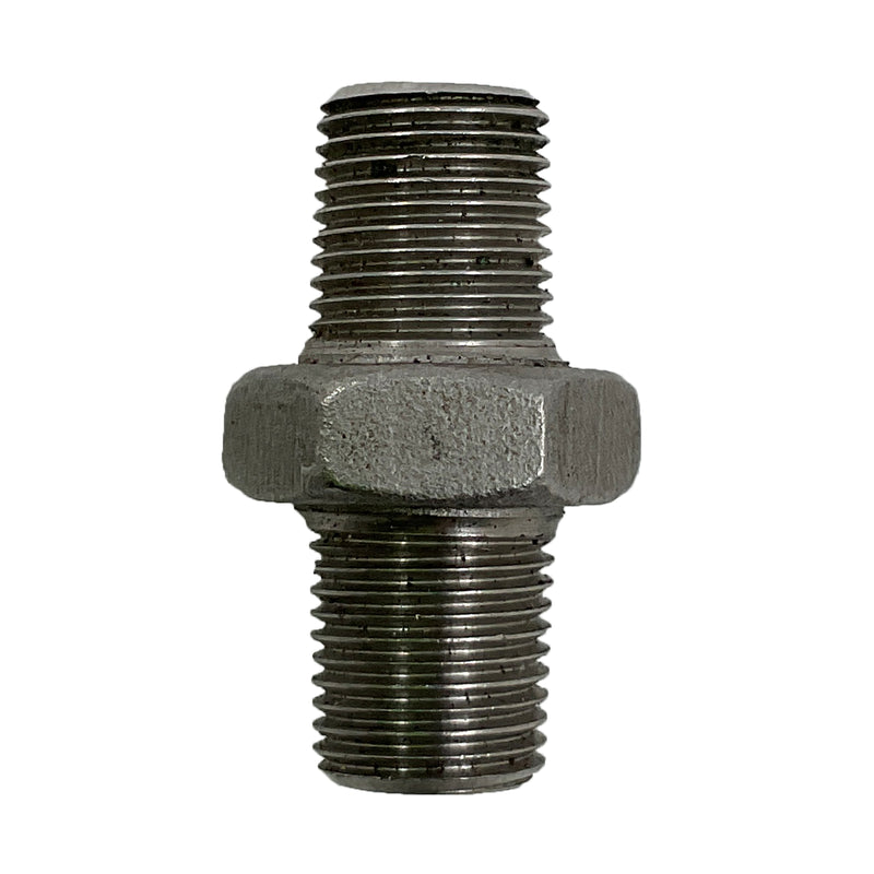 Hex Nipple BSP 316 Stainless Steel 1/8"