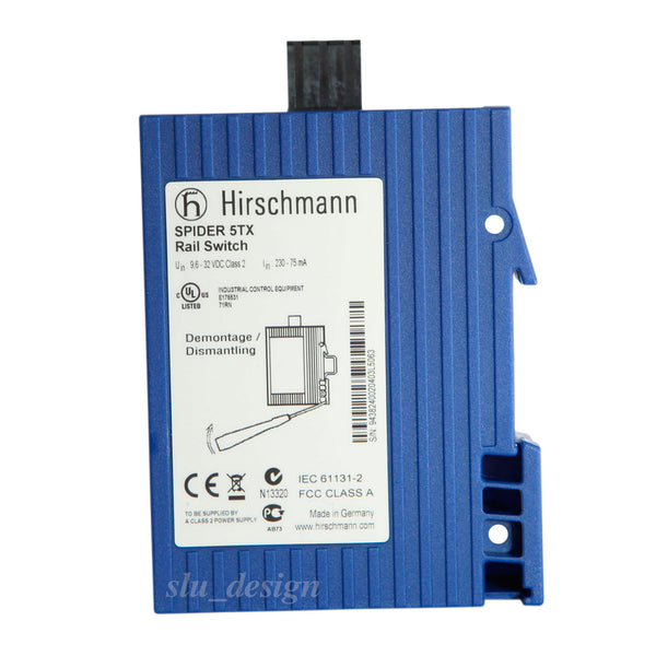 Hirschmann Rail Switch 5 Port 48V 10/100 Base Spider 5TX