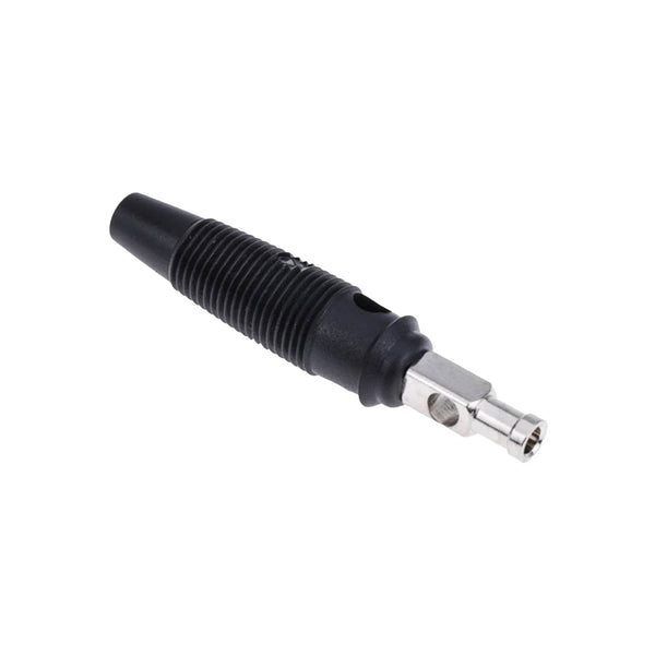 Hirschmann Bunch Pin Plug Screw Termination 16A 4mm Black 738-654 Pack of 5