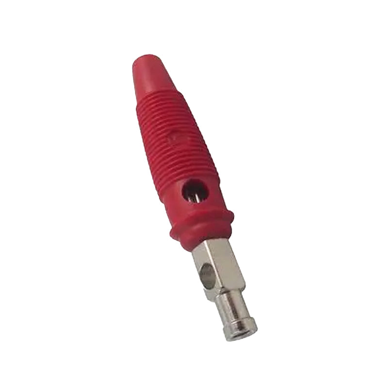 Hirschmann Bunch Pin Plug Screw Termination 16A 4mm Red 738-660 Pack of 5
