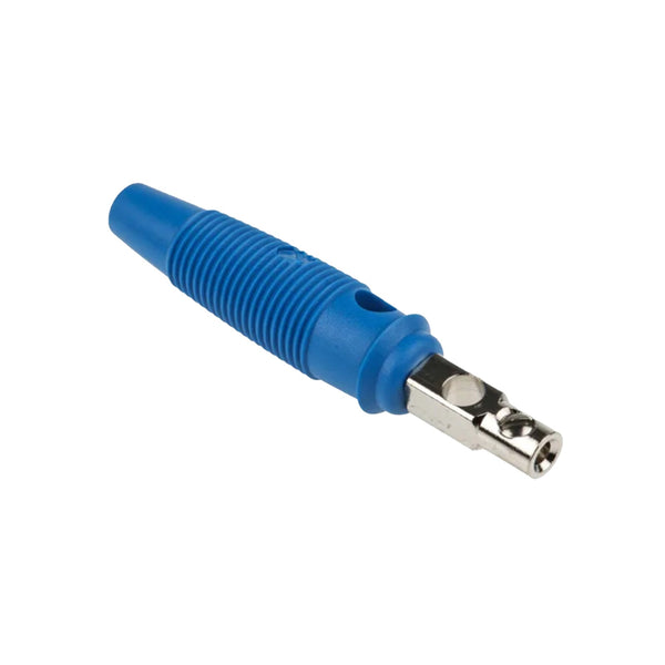 Hirschmann Bunch Pin Plug Screw Termination 16A 4mm Blue 738-676 Pack of 5