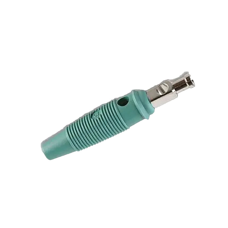 Hirschmann Bunch Pin Plug Screw Termination 16A 4mm Green 738-698 Pack of 5