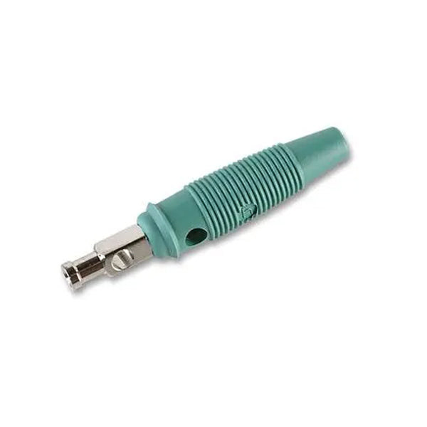 Hirschmann Bunch Pin Plug Screw Termination 16A 4mm Green 738-698 Pack of 5