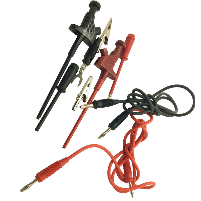 Hirschmann Test Lead Kit with Clamp Style Test Probe 932794001