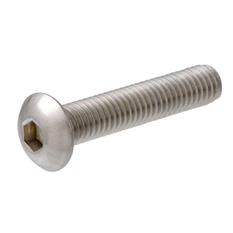 Hobson 304 Stainless Steel Socket Button Head Screw Metric M6x50 DIN7380/A2 SB04PCM060050 Qty 100