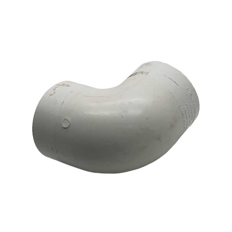 Holman 90° Elbow 40mm PVC White PVE40