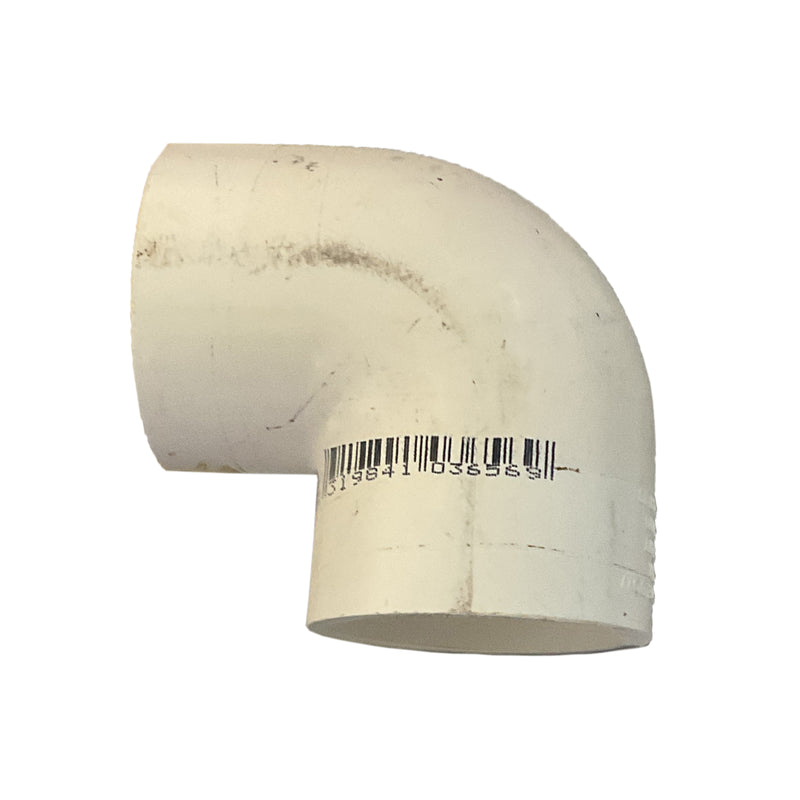 Holman 90° Elbow 40mm PVC White PVE40