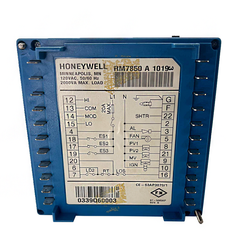 Honeywell Automatic Programming Control 120VAC 50/60Hz RM7850-A-1019