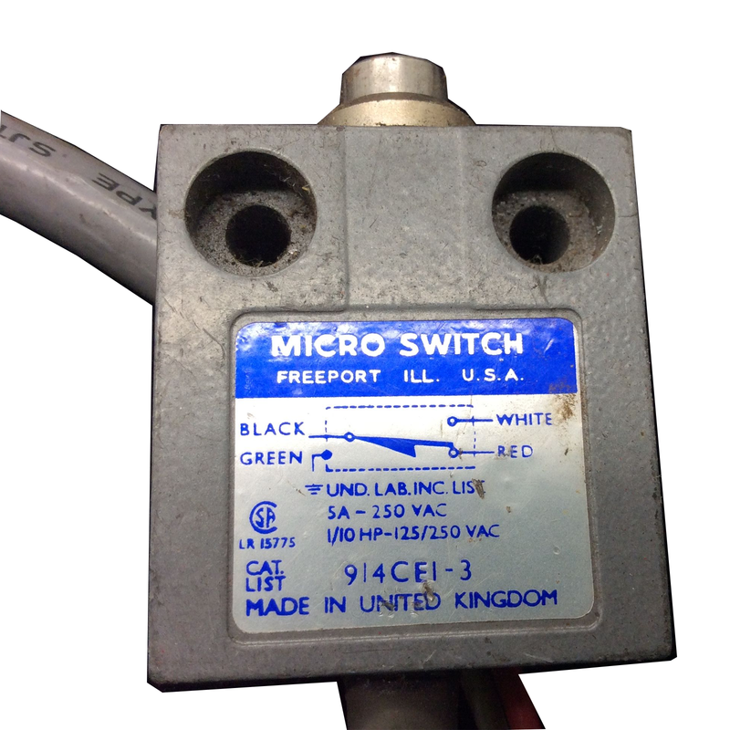 Honeywell Micro Switch Series Compact Precision Limit Switch 914CE1-3
