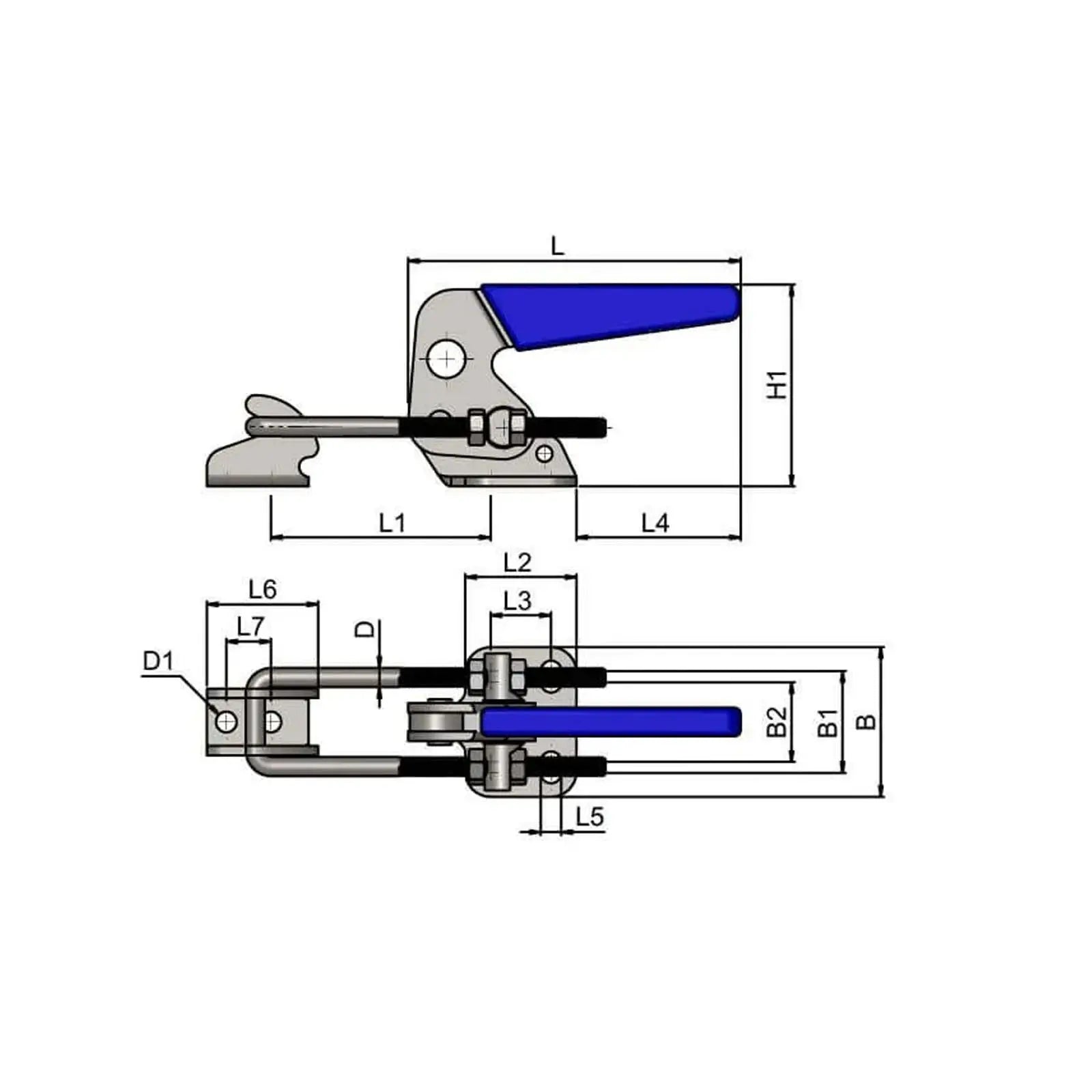 Horizontal-Latch-Clamp-103mm-IEW10077-D-Industrial-Electrical-Warehouse-Shop-Now