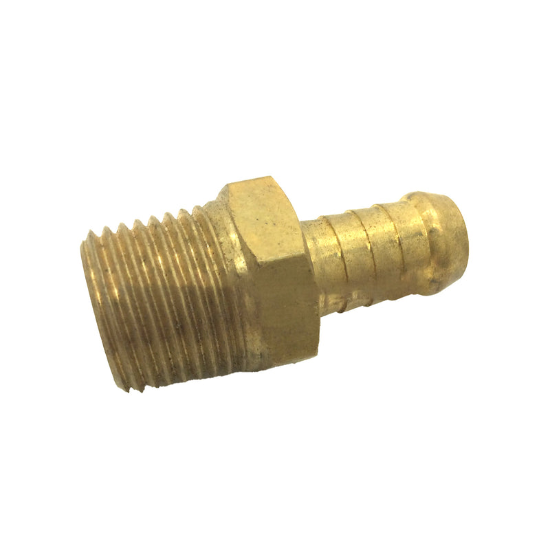 Hose Connector Barb Male Thread to Hose Tail Pipe Hose Brass Fitting 46mm