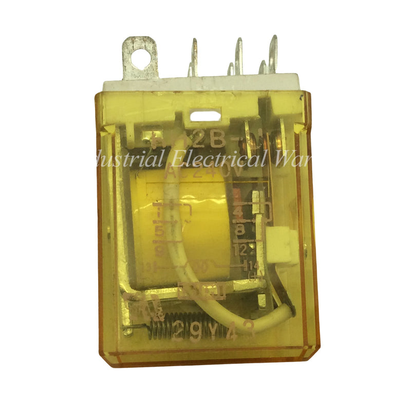 IDEC Relay General Purpose 240VDC 10A DPDT RH2B-U