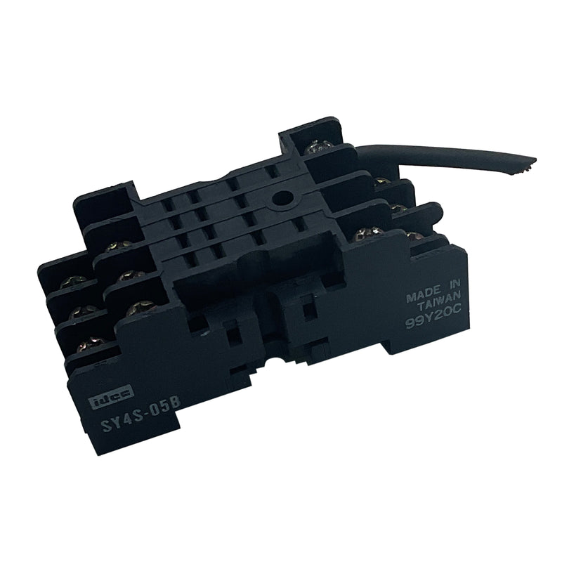 IDEC Relay Socket 14-Pin 300V 7A Din Rail SY4S-05B