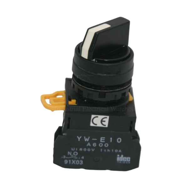 IDEC Contact Block Izumi 1 N/O YW-E10 A600 2 Pos Selector Switch Assembly YW-E10