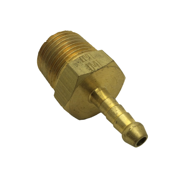 IMI Male Thread to Hose Tail Pipe Adaptor Brass Barb Hose Fitting 47.7mm