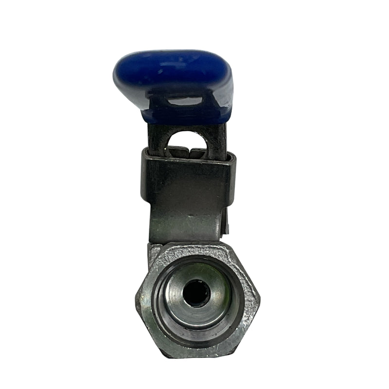 JBS Ball Valve 1/4" Stainless Steel Blue JBS041