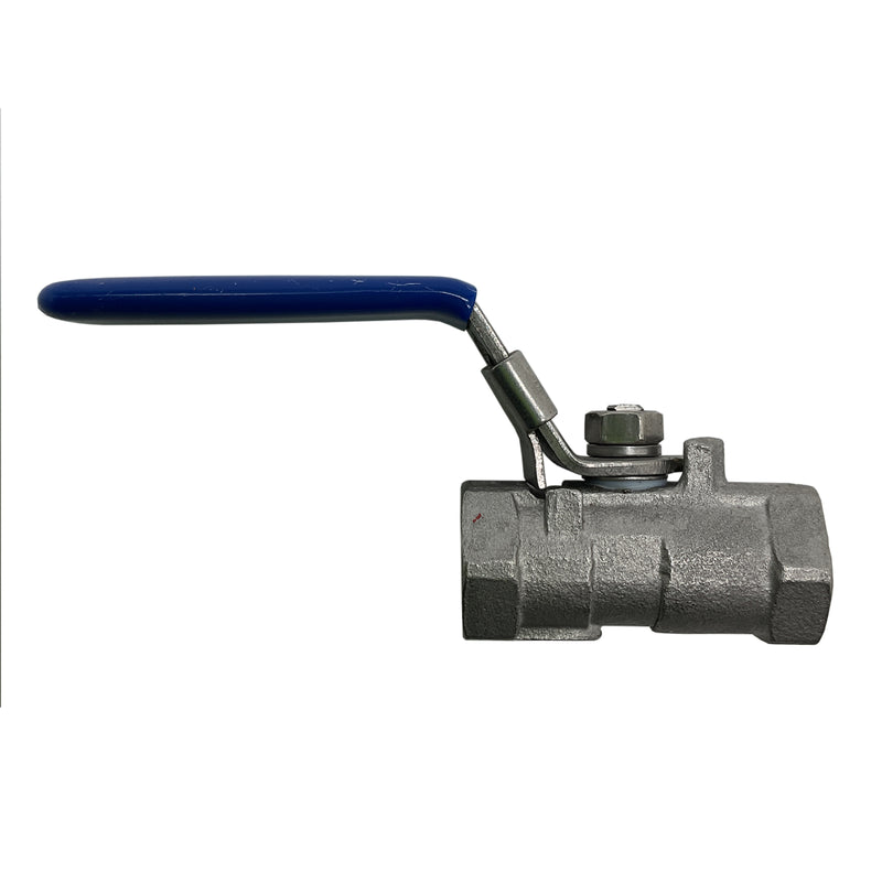 JBS Ball Valve 1/4" Stainless Steel Blue JBS041