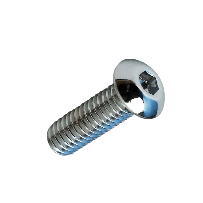 James Glen Button Head Socket Screw M5X40 304 Stainless Steel 16872 Qty 100