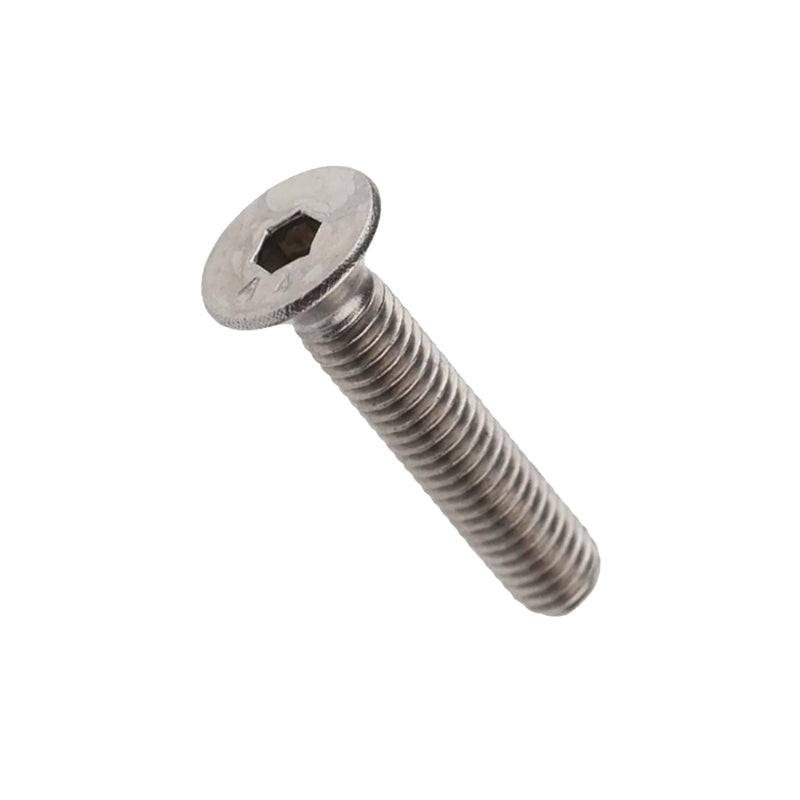 James Glen Countersunk Socket Screw M6-1x40 304 Stainless Steel 19328 Qty 100