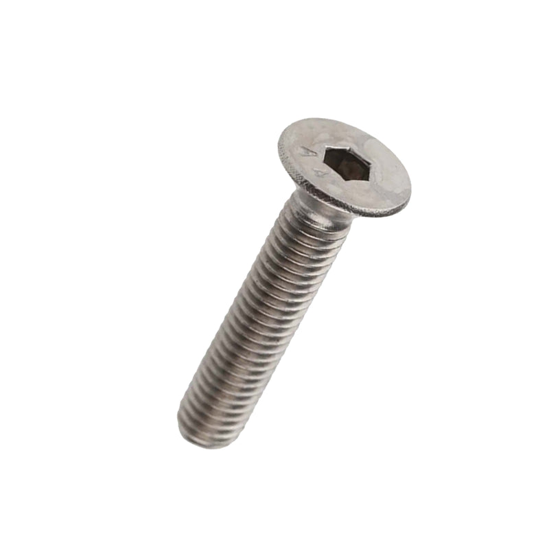 James Glen Countersunk Socket Screw M6-1x40 304 Stainless Steel 19328 Qty 100