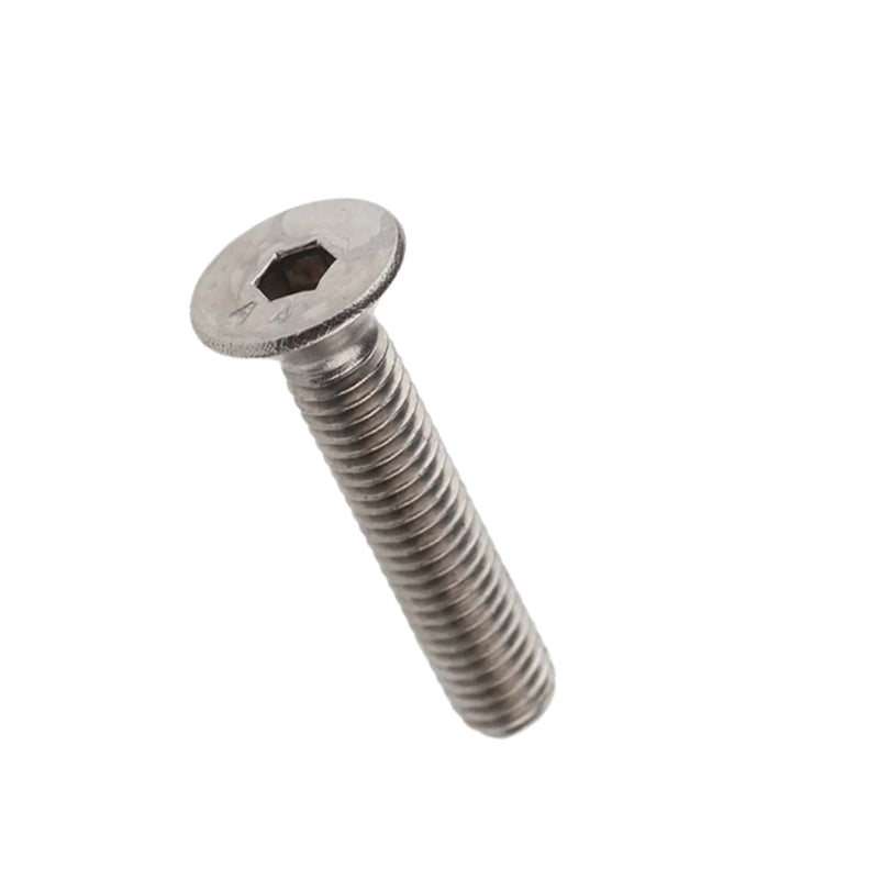 James Glen Countersunk Hex Socket Screw M4-0.7x20 316 Stainless Steel 3245