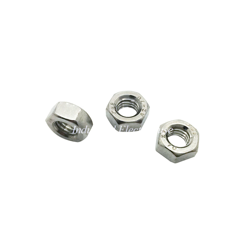 James Glen Hex Standard Nut M5 304 Stainless Steel 3518